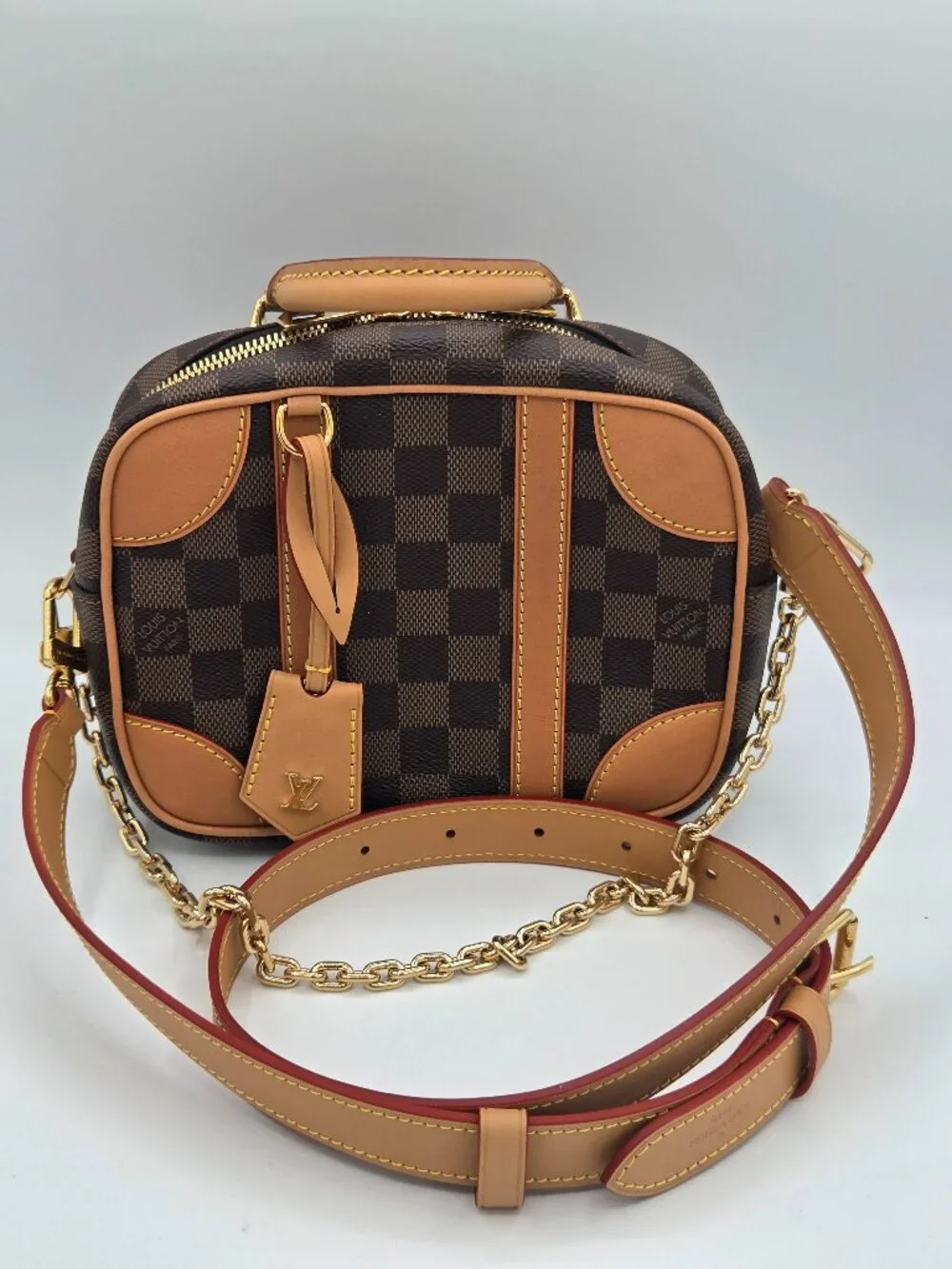 Louis Vuitton Damier Ebene Valisette Souple BB | RFID